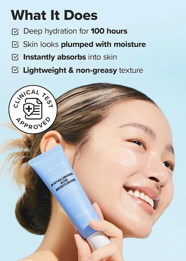 I DEW CARE Hydra Vibes 8-Hyaluronic Acid Moisturizer, 1.69 fl. oz. + Skincare Set - Vitamin To Glow Pack Bundle - Product ...