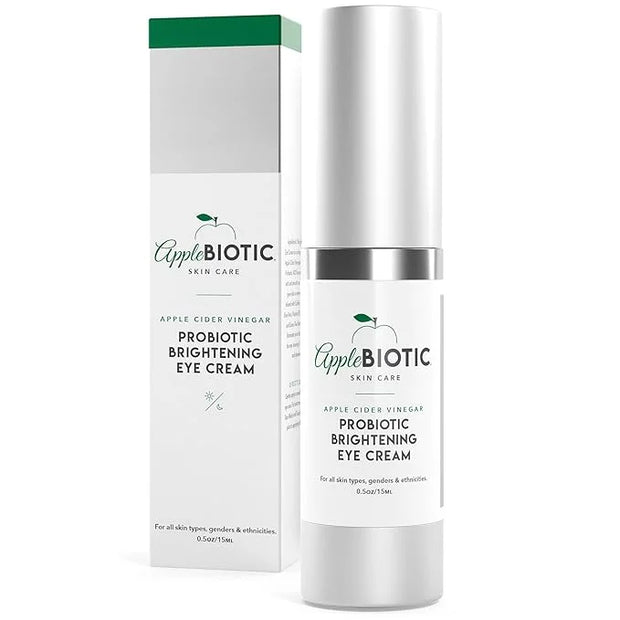 Apple Cider Vinegar Eye Cream with Vitamin B3, Caffeine, Cucumber Extract to Reduce Puffiness, Eye Bags and Dark Circles, ...
