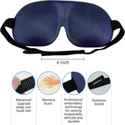 Sleep Mask Invisible Alar Deep Orbit 3D Eye Mask Ultra Lightweight & Comfortable Sleeping Mask for Travel, Nap, Shift Work...
