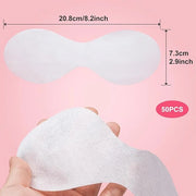 Joez Wonderful 50 Sheets Disposable Eye Mask Paper, Non Woven Eye Care Patches Paper Eye Covers, Cotton Spa Eye Pads for F...