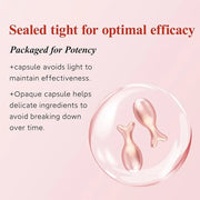 HKH Retinol Serum for Face - Anti Wrinkle Facial Serum with Vitamin C & Vitamin E, Vit A Capsule with Collagen for Women, ...