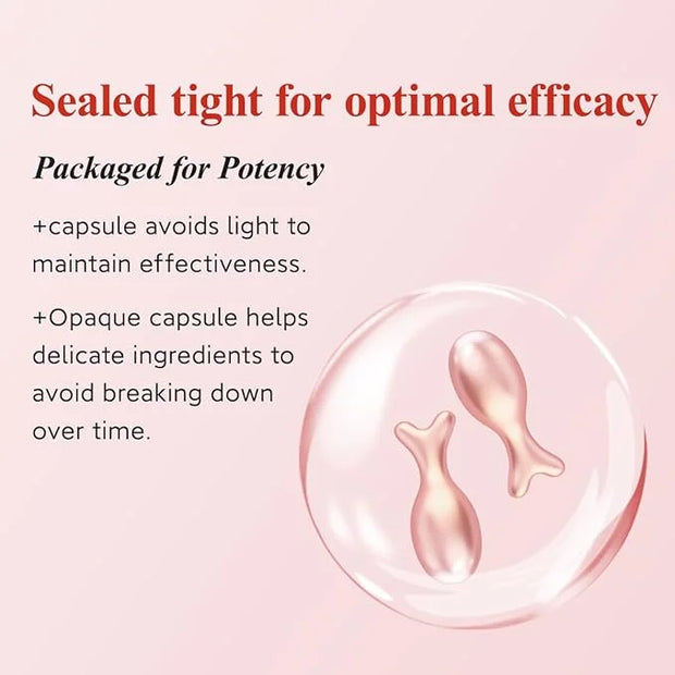 HKH Retinol Serum for Face - Anti Wrinkle Facial Serum with Vitamin C & Vitamin E, Vit A Capsule with Collagen for Women, ...