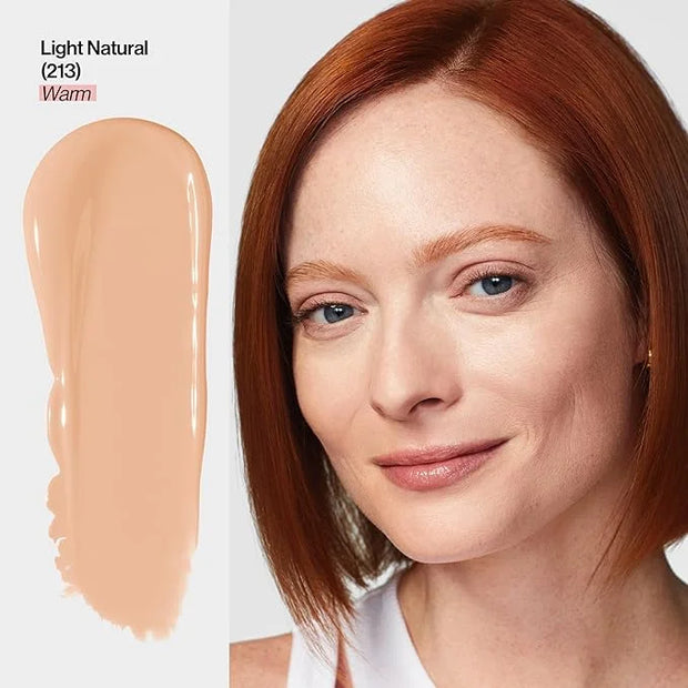 Revlon Illuminance Tinted Serum, Triple Hyaluronic Acid, Evens Out Skin Tone Over Time and Hydrates All Day, SPF 15, 213 L...