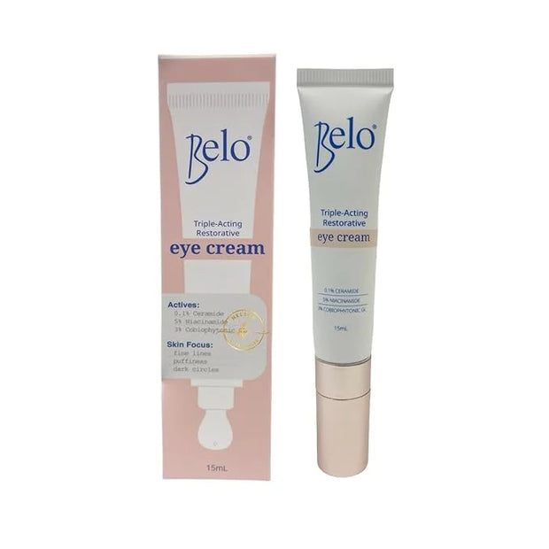 Belo Triple-Acting Restorative Eye Cream, for Fine Lines, Puffiness and Dark Circles, 15ml - Product Image