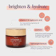 SpaLife Complete Vitamin C Skin Care Variety Bundle - Nourishing Under Eye Patches, Revitalizing Face & Eye Cream, and Pot...