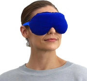 Lavender Eye Mask - Weighted Eye Mask for Relaxation and Yoga - Cold Therapy Eye Masks for Women, Men - 1 Eye Mask Blue - ...