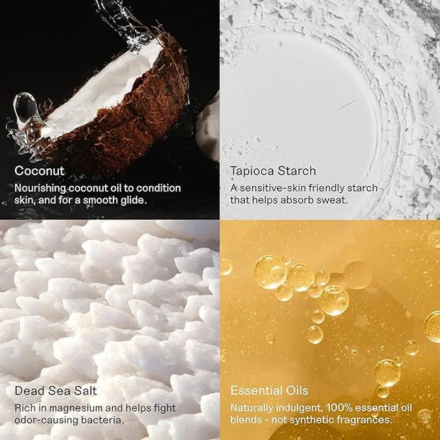 Each & Every Aluminum Free Deodorant for Women & Men, Raspberry & Mandarin - All Natural Deodorant for Sensitive Skin, EWG...
