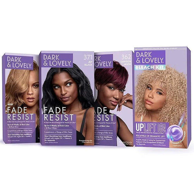 SoftSheen-Carson Interbeauty Dark and Lovely® Uplift Bleaching Kit for Blonde Hair, Includes Bleach Powder, Developer, and...