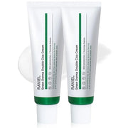 RAVIEL Green Derma Double Cica Cream | Redness relief for face | Calming & Soothing Skin barrier moisturizer for Sensitive...