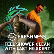 Old Spice Cleansing Body Wash for Men, 3X Defense, 24/7 Shower Fresh with Lasting Scent, 2-in-1 Body & Face Wash, Dragonbl...
