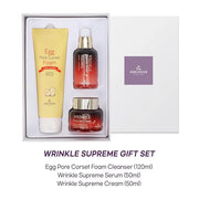 THE SKIN HOUSE Wrinkle Supreme Gift Set l Birthday Gifts, Korean Facial Skin Care, Wrinkles, Fine Lines, Nourishing l Red ...