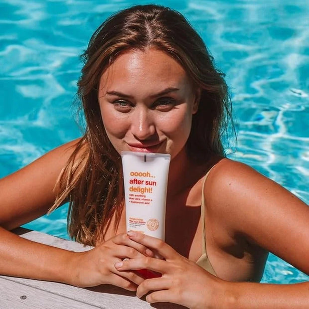 B.TAN After Sun Lotion | Ooooh Aftersun Delight - Aloe Vera & Hyaluronic Acid, Sun Burn Skin Relief, Moisturizing Body Cre...