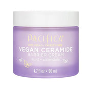 Pacifica Face Cream - Vegan Ceramide Barrier Cream w/Niacinamide & Shea Butter - Hydrating Daily Face Moisturizer Fragranc...