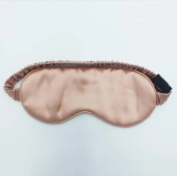100% 22M Mulberry Silk Eye Mask. Full-Coverage, Soft and Comfortable, for Sleep Health and Skincare (Rose Gold) - Product ...