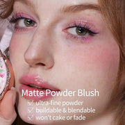 Flower Knows Strawberry Rococo Glowy Lip Gloss G01 Strawberry Macaron+Embossed Blush G01 Romantic Blossom - Product Image