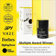 Lumin - Men's Dark Circle Defense Balm - Anti-Aging Korean Formulated Eye Cream Treatment for dark circles, fine lines, & ...