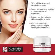 Cucumber Hydra Peptide Eye Cream - Minimize Fine Lines, Promote Smooth Skin & Protect Delicate Under-Eye Skin - 0.50 oz - ...