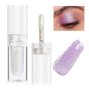 MAKI YIKA Glitter Eyeshadow Silver Multichrome Eyeshadows Long Lasting, Metallic Chameleon Eye Shadow Smudgeproof Holograp...