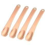 VOCOSTE 4 Pcs Makeup Spatula Mini Spoon, Eye Cream Massage Sticks Beauty Scoop, for Facial Cosmetic Face Cream, Zinc Alloy...
