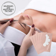 100 Pairs Eyelash Extension Gel Patches Kit, Lash Extension Lint Free Under Hydrogel Eye Mask Pads Beauty Tool with Case (...