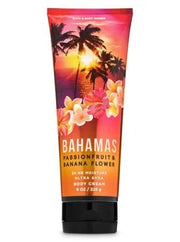 Bath and Body Works - Bahamas Passionfruit & Banana Flower - Fine Fragrance Mist and Ultra Shea Body Cream - Full Size –20...
