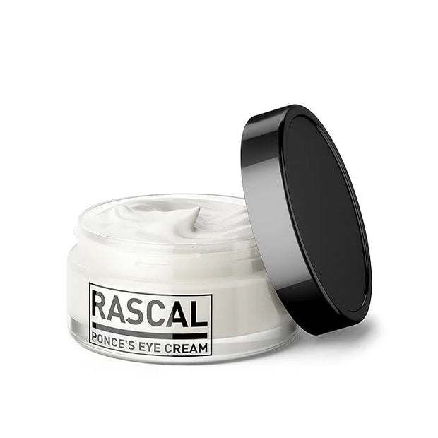 Rascal Ponce's Eye Cream | Under Eye Cream Dark Circle Remover for Men - Made with ginkgo Biloba Leaf Extract Macadamia Se...