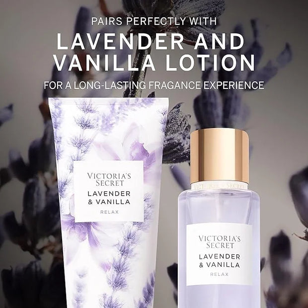 Victoria's Secret Lavender Vanilla Fragrance Body Lotion (8 oz) - Product Image
