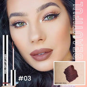 Matte Lip Gloss Stain-Peel Off Lip Liner Tattoo, Brownish Red Lip Tint，Long Lasting Peel Off Lip Stain, Waterproof Transfe...
