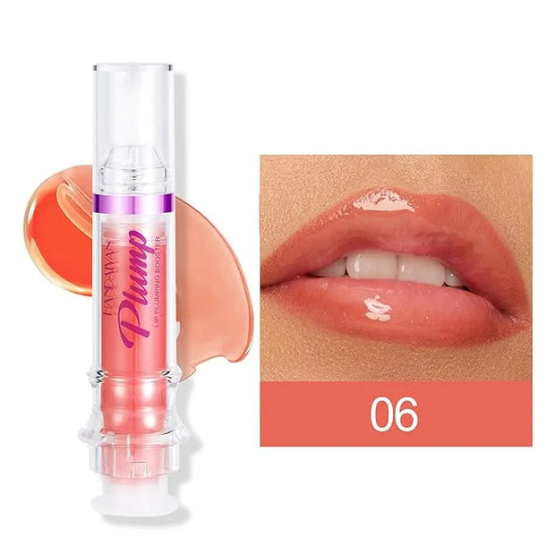 Erinde Lip Plumper Gloss, Natural Spicy Lip Plumping Booster Lip Plumping Oil, Ultra-Hydrating & Nourishing Plump Lip Plum...