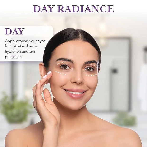 DERMAdoctor DD Eye Dermatologist Formulated Defining Radiance Boosting Caffeine Eye Cream with SPF 30; Eye Cream for Dark ...