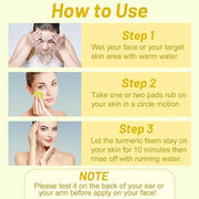 120 pads turmeric cleansing pads