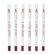 6pcs Lip Liner, Professional Waterproof Matte Long Lasting Long