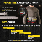 5mm Premium Weight Lifting Belt - 100% Genuine - Product Image