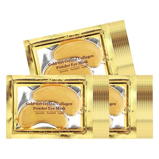 Under Eye Patches - 30 Pairs 24K Gold Moisturizing Under Eye Mask, Anti Aging Collagen Eye Masks Skincare Eye Patches for ...