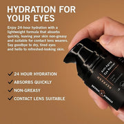 stubble & stache Refresh Under Eye Cream for Men – Reduces Puffiness, Smooths Fine Lines, Brightens Tired Eyes – With Acme...