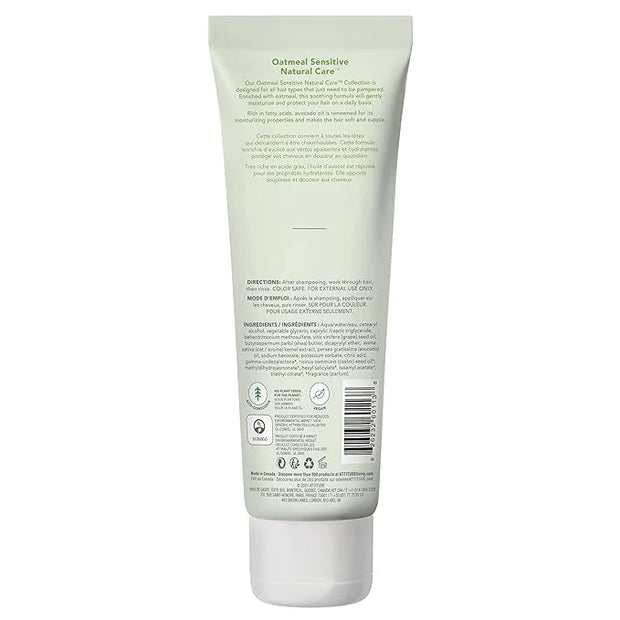 ATTITUDE Hair Conditioner, Plant- and Mineral-Based Ingredients, Vegan and Cruelty-free Beauty Products for Sensitive Skin...
