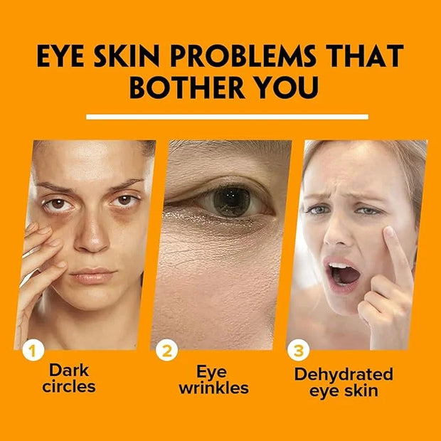 Retinol Eye Cream Anti Aging, Turmeric moisturizer Eye Balm Stick Hydrating Retinol Eye Cream Stick for Dark Circles and P...