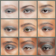 Spruce Matte Deep Green Blue Grey Gray Pressed Powder Single Vegan Eyeshadow; Talc, Paraben & Cruelty Free - Product Image