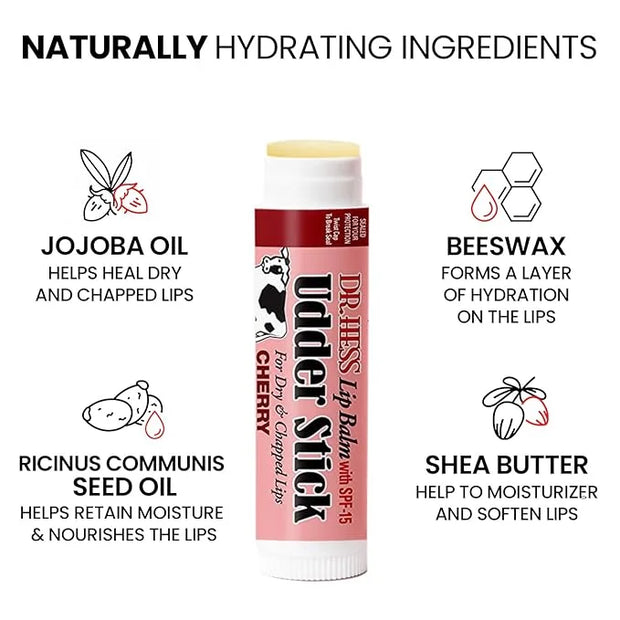 Original Udder Stick SPF Lip Balm, Flavor,