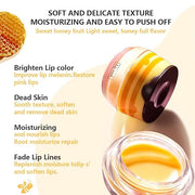 4 Pcs Strawberry & Honey Lip Exfoliator