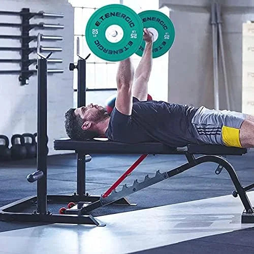 10LB/25LB/35LB/45LB/55LB Bumper Plates Odorless with 2" Opening Olympic - Product Image