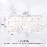 White jade eye mask cooling