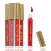 Beauty Concepts Lip Gloss Collection – Shimmering, Glossy Lip Makeup Set for a Radiant Finish, Red - Product Image