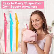 NICEMOVIC 66 Pcs Dermaplane Razor for Women Face, Eyebrow Razors and Face Razors for Women and Men, Multipurpose Facial an...