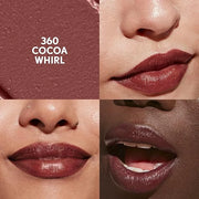 COVERGIRL Clean Lip Color, Cocoa Whirl, Satin Finish, Squalane, Avocado & Aloe, Carmine-Free, Non-Drying, 0.12oz - Product...
