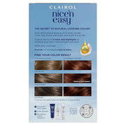 Clairol Nice'n Easy Permanent Hair Dye, 5RB Medium Reddish Brown Hair Color, Pack of 3 - Product Image