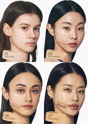MISSHA M PERFECT COVER SERUM BB CREAM No.25 Warm Beige - Medium with Warm Undertone, Skin Tint, Tinted Moisturizer, Skin C...