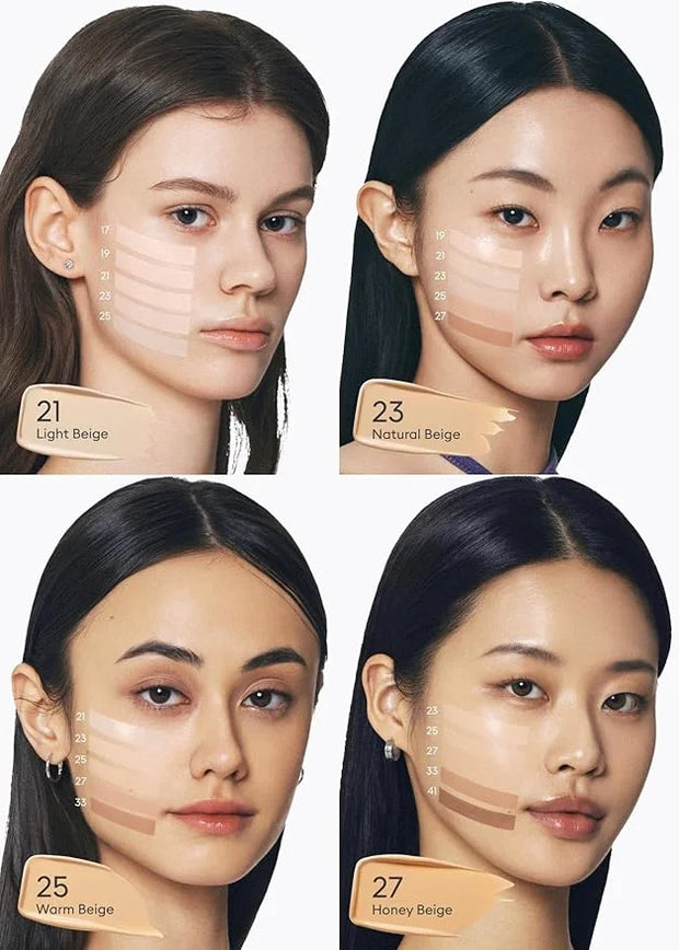 MISSHA M PERFECT COVER SERUM BB CREAM No.25 Warm Beige - Medium with Warm Undertone, Skin Tint, Tinted Moisturizer, Skin C...