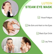 10PCS Steam Eye Mask, Relieve Eye Fatigue, Can be Used for Eye Relaxation, Jet Lag or Insomnia, Disposable Heated Steam Ey...