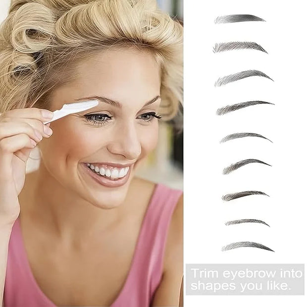 21 Pcs Eyebrow Razors, Face Razors Multipurpose, Exfoliating Dermaplaning Tools, Eyebrow Trimmers Shaver with Safety Cover...